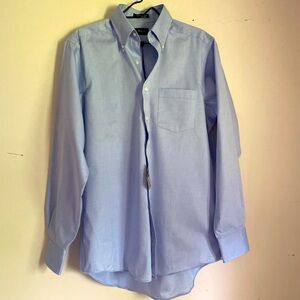 NWT Gorgeous SkyBlue BASS Dress Shirt